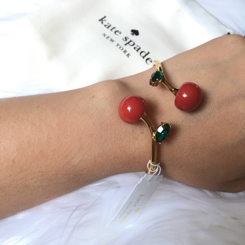 Kate spade cherry bangle - Picture 3 of 4